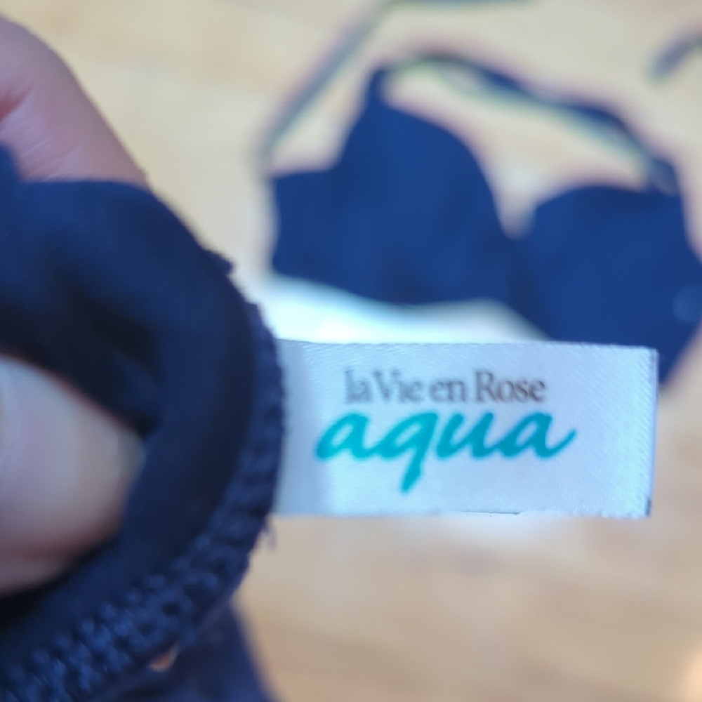 La Vie En Rose Deep Blue Bikini Set - Picture 2 of 9